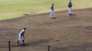 【ライオンズ】平沼翔太の守備練習 2022年４月8日 ジャイアンツ球場