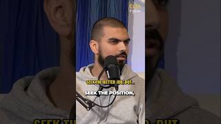 Seek the Better Job, but… #coa #coapodcast #wisdom