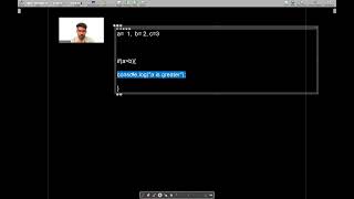 Conditional Statements