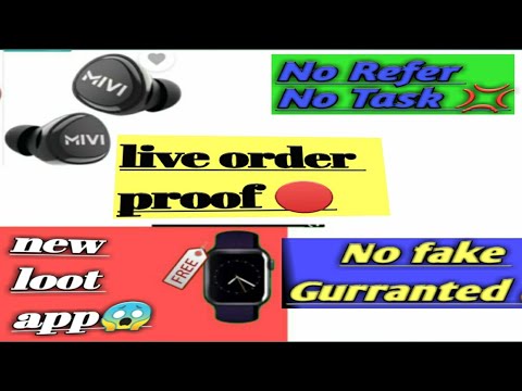 New biggest free sample || free boat smart watch || vidmate app loot ||