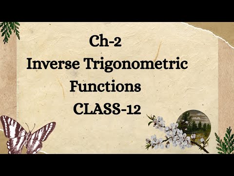 Ch-2 Inverse Trigonometric Functions,#mathematics #jeeproblems #viralvideo #trending #12thmaths #iit