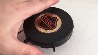Vintage NHL Flyers Radio Puck
