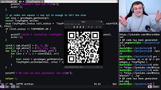 Coding a QR Code Generator in C