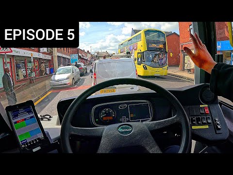 Wright StreetDeck Bus POV Drive on Service (Picking up Passengers) - Episode 5