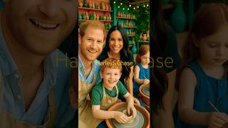 Prince Harry’s Family Pottery Day! #RoyalFamily #CreativeKids #PotteryFun #FamilyTime #Shorts