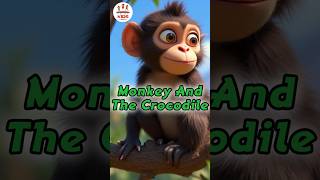 Monkey and The Crocodile  |        #epictales #animation #fairytalevibes #disney