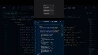 Day  2 Advance menu drop model Using CSS  JS  soon...#InnovationStation#CodeInspiration#DigitalCraft