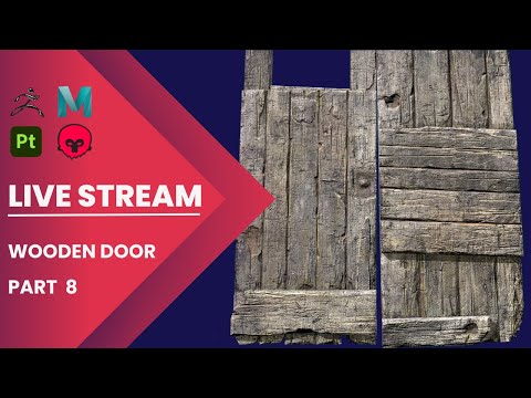 Old Wooden Door Texture, Part -8