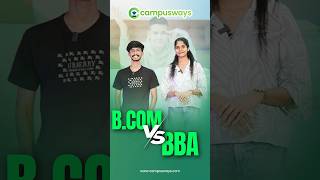 BCom vs BBA Which is Best | Which College is Best for BBA | Job Opportunities for BCom Students