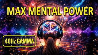 GAMMA Brainwave FOCUS : 40Hz for Limitless Productivity