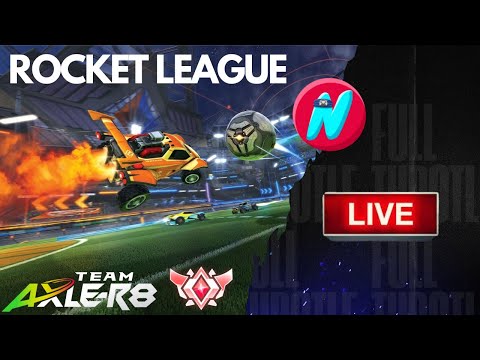 Rocket League Live Stream - Team AXLE-R8 Content Creator
