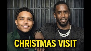 Diddy’s Son Justin Combs Visits Him in Prison on Christmas Day | Emotional Family Moment Behind Bars