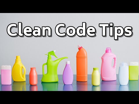 11 tips for writing cleaner code