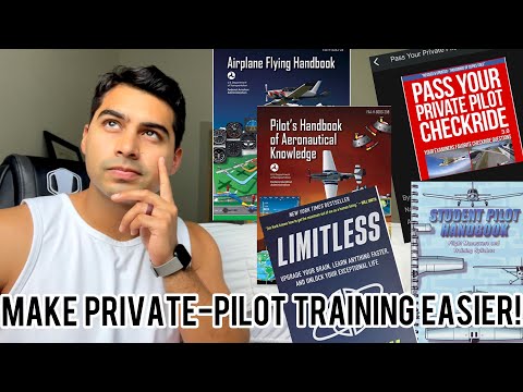 Books + Resources I used to PASS my Private Pilot Training!