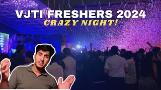 VJTI Mumbai FRESHERS 2024! | What A Crazy Night 🔥 | Nitin Dhiman
