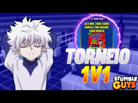 😨TOURNEIO STUMBLE GUYS 3v3 Ruela 🥱SO OS CRIAS🥶