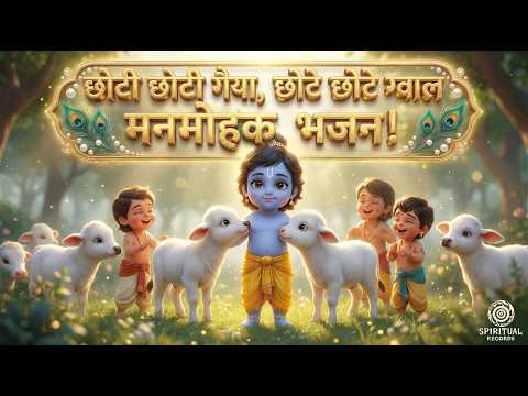 छोटी छोटी गैया, छोटे छोटे ग्वाल | मनमोहक बाल कृष्ण भजन | Krishna Bal Leela | Bal Krishna Cute Bhajan