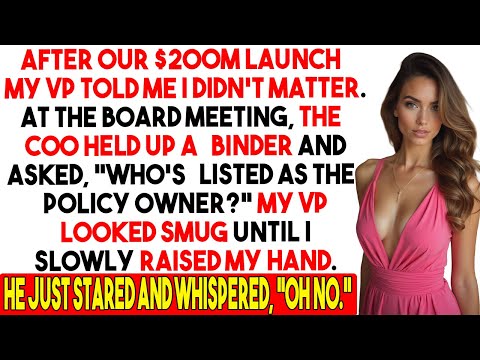 AFTER $200M LAUNCH VP SAID I DIDN'T MATTER BUT COO EXPOSED THE REAL BOSS IN MEETING