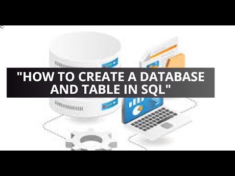 How to Create a Database and Table in SQL | Step-by-Step Guide in Hindi