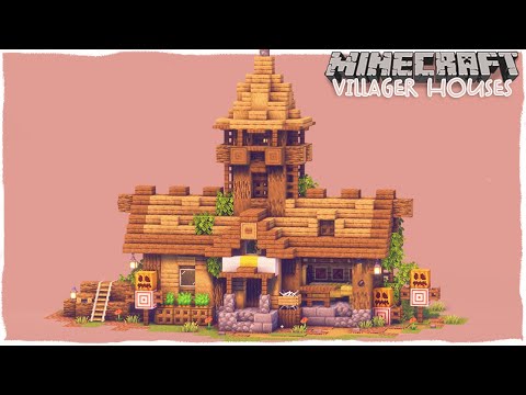 Minecraft : How to Build a FLETCHER House For a Village | Tutorial ( EASY )