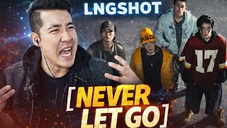 LNGSHOT - [Never Let Go] Visualizer | REACTION