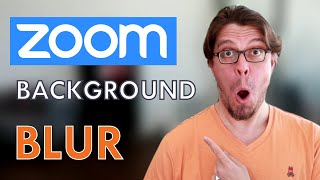 Zoom background blur: how to hide your mess (in 3 quick steps) #shorts