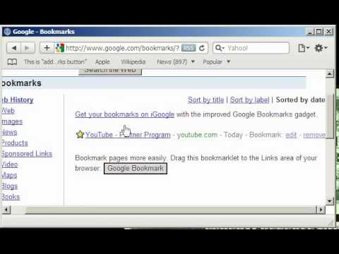 Stop using bookmarks option in your browser!