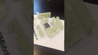 Using Augemented Reality with QR Code for a Presentation in Architectural Competitions