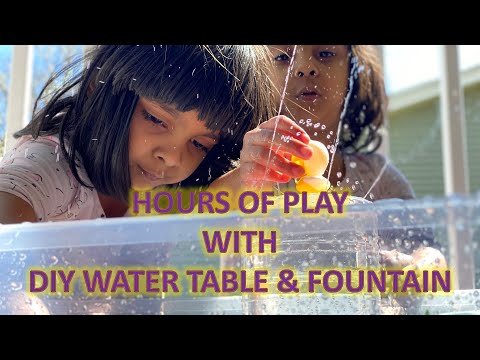 Kids Away from Screen Activity | Easy DIY Kids Water table | Summer Activities for Toddlers & Kids