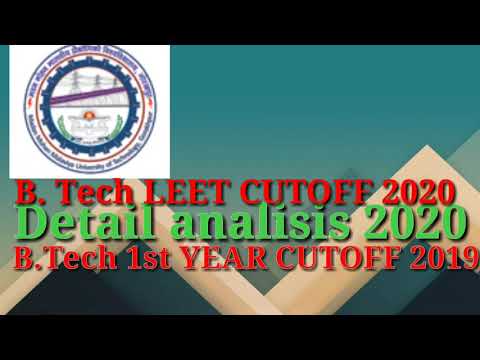 MMMUT CUTOFF 2020 FOR B.TECH FIST YEAR,MMM LEET CUTOFF 2020, MMMUT PREVIOUS YEAR B.TECH CUTOFF, MMM