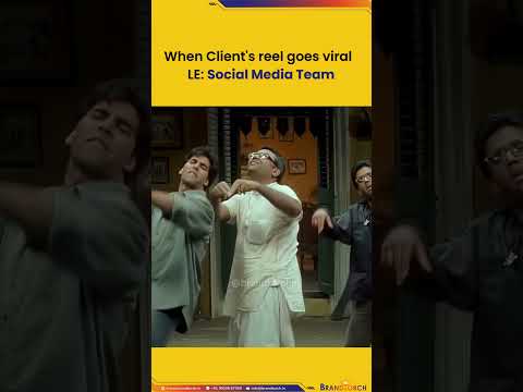 When client reels goes viral le: Social Media Team