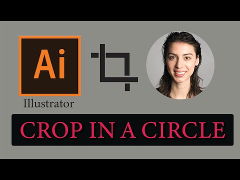 How to make Cropped Circle Image in Illustrator - illustrator techniques
