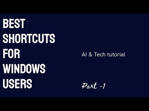 5 Super Useful Windows Shortcuts to Save Time!