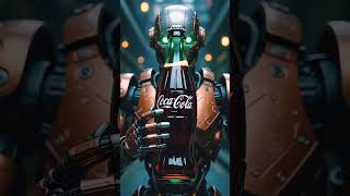 Robot Drinks Coca-Cola for the First Time | Funny AI Animation