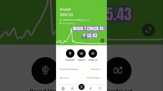 Week 1 Check In Acorns #money #saving #investing #investingtips #acorns #bestinvesting #retirerich