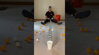 INSANE Ping Pong Trick Shot!