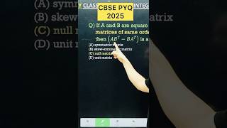 CBSE 2026 Matrix PYQ 2025   Maths for Class 12 Maths #cbse2026 #maths #cbseboard #cbseclass12 #maths
