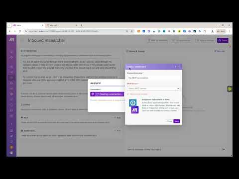 Using Knit MCP Servers with Make.com Agents