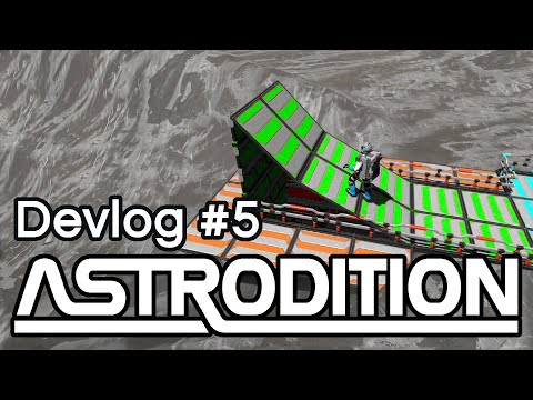 My Placement/Building System & Recolouring! | Astrodition Indie Game Devlog #5