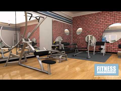 3D Gym Walkthrough - Cybex Plate Loaded - Fitness Tech Design