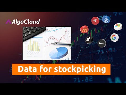 AlgoCloud - Data for stock picking strategies #algocloud