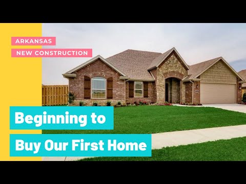 Buying our first house | New Construction | Arkansas