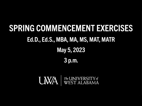 UWA Commencement Ceremony 3 3pm