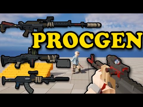 Adding Procedural Weapons to My Game