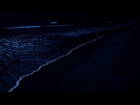 Deep Sleep with Ocean Sounds | Gentle Waves & Dark Screen for Restful Night