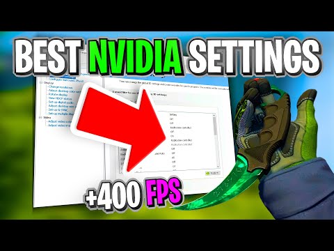 *UPDATED* Nvidia Control Panel Best Settings For Gaming (CSGO FPS BOOST)