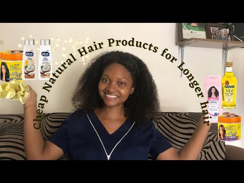 THE BEST CHEAP AND AFFORDABLE NATURAL HAIR PRODUCTS THAT ACTUALLY WORK IN NIGERIA| Nemi Effy