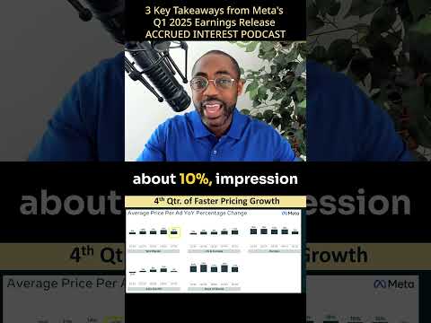 3 Key Takeaways from Meta’s Q1 2025 Earnings Release - Accrued Interest Podcast (5.01.25)
