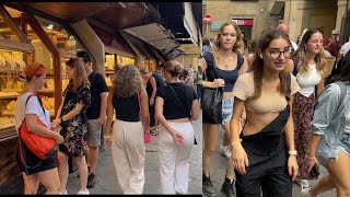 🇮🇹Florence Walking Tour 2025 | Historic Streets & Iconic Landmarks..
