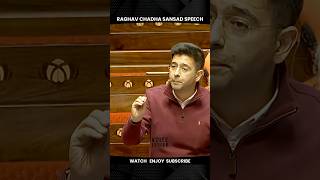 Raghav Chadha's bold words || Fiery speech in Parliament.